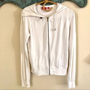 📌$5 SALE❗️White PUMA Hoodie Sweatshirt Sz M